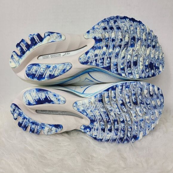 Mizuno Wave Neo Wind Women's White-Blue J1GC227801 Sneaker Shoes Size 8.5 - Picture 11 of 11